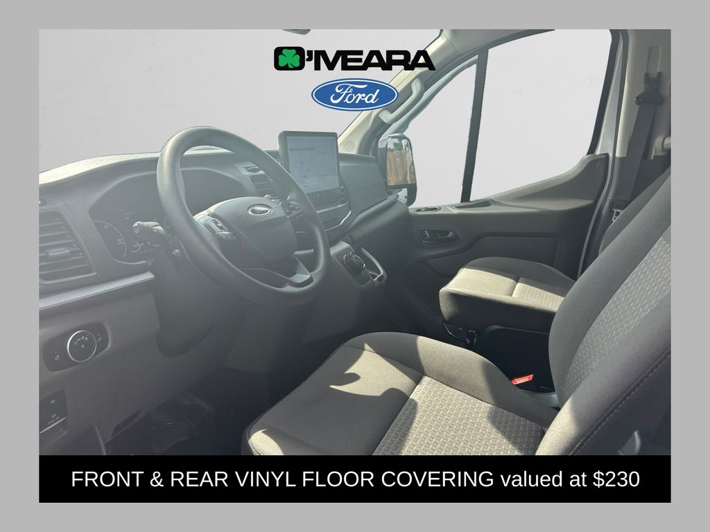 Gray Metallic 2024 Ford E-Transit Van Rear-Wheel Drive Automatic