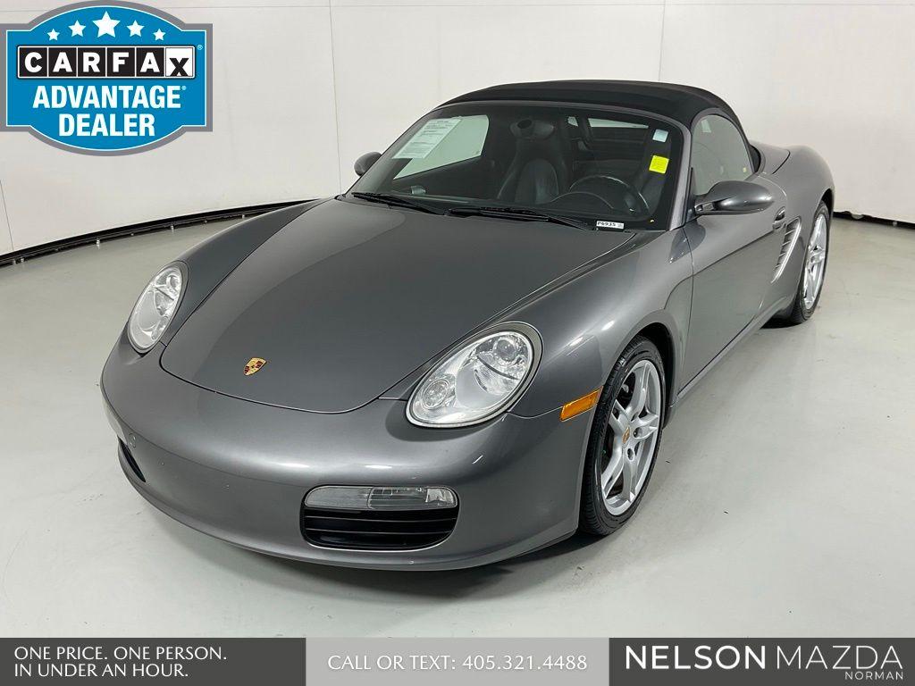 Gray 2007 Porsche Boxster Convertible Rear-Wheel Drive 5-Speed Automatic