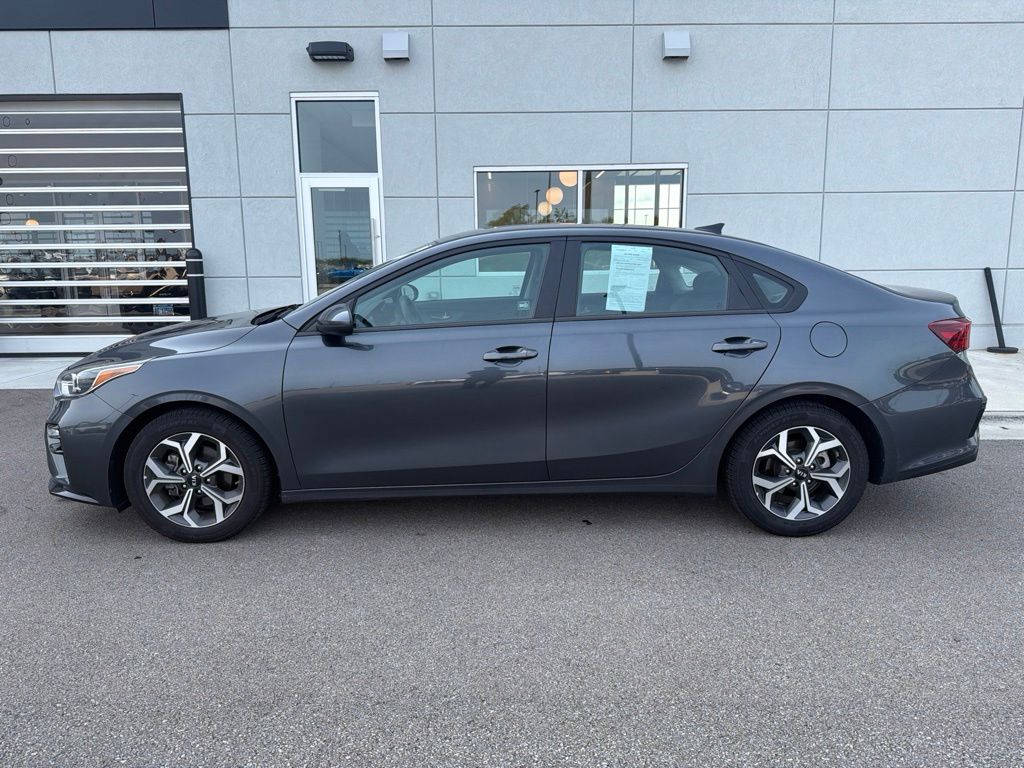 Certified 2021 Kia Forte LXS with VIN 3KPF24AD5ME413848 for sale in St. Charles, IL