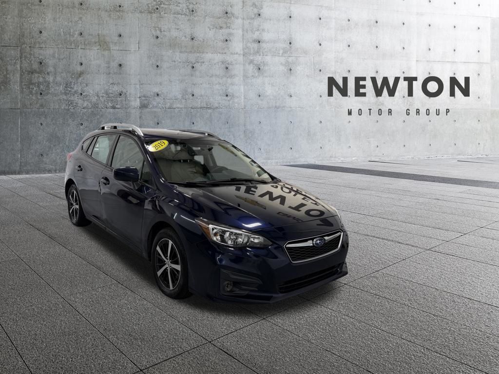 Dark Blue Pearl 2019 Subaru Impreza 2.0i Premium Hatchback AWD Hatchback All-Wheel Drive Continuously Variable Transmission
