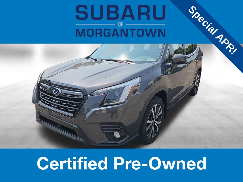Magnetite Gray Metallic 2023 Subaru Forester SUV / Crossover All-Wheel Drive Continuously Variable Transmission