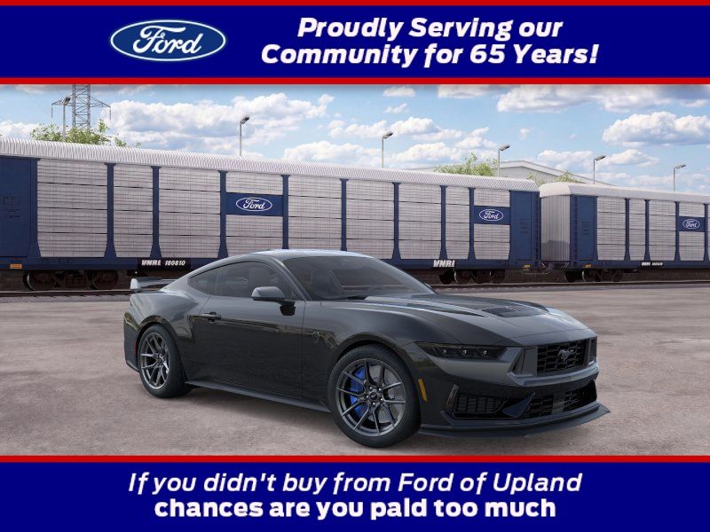Shadow Black 2026 Ford Mustang Coupe Rear-Wheel Drive Automatic