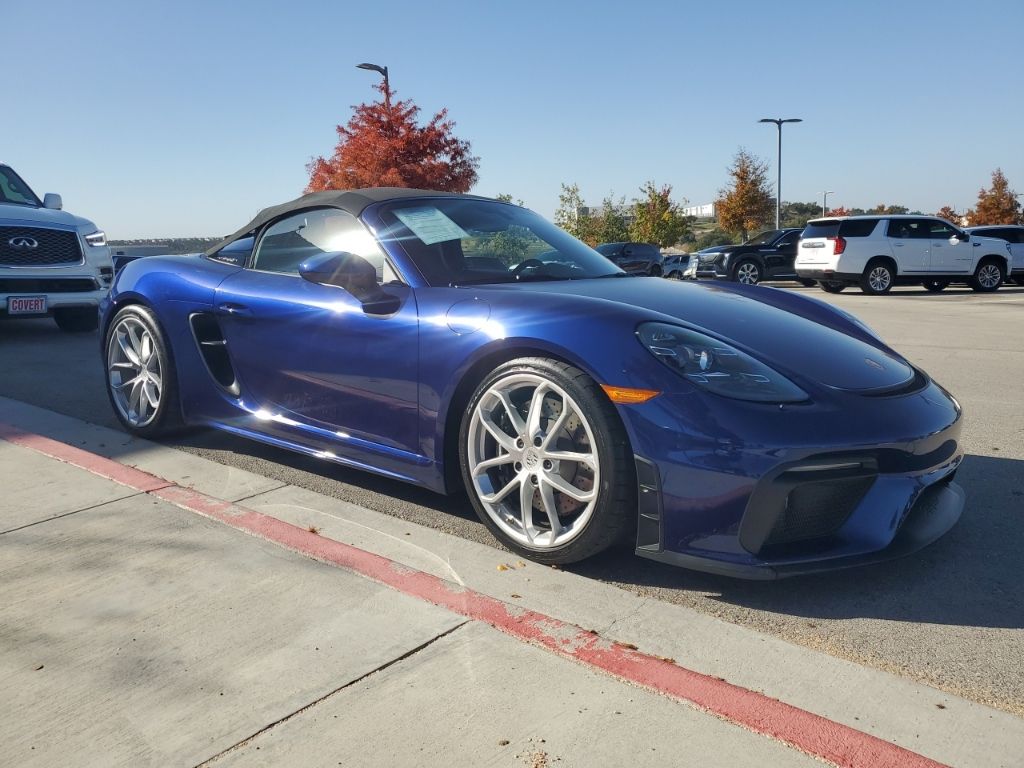 Used Car 2020 Porsche 718 Spyder  Base For Sale Under $130,000 In Austin, Texas