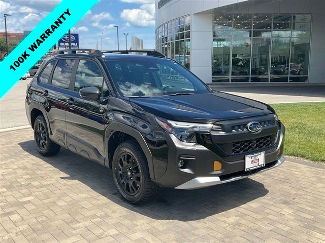 Crystal Black Silica 2026 Subaru Forester SUV / Crossover All-Wheel Drive Continuously Variable Transmission