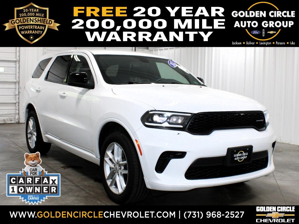 White Knuckle Clearcoat 2025 Dodge Durango SUV / Crossover All-Wheel Drive 8-Speed Automatic
