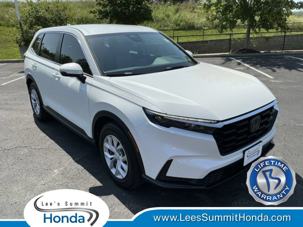 Platinum White Pearl 2023 Honda CR-V SUV / Crossover Front-Wheel Drive Continuously Variable Transmission