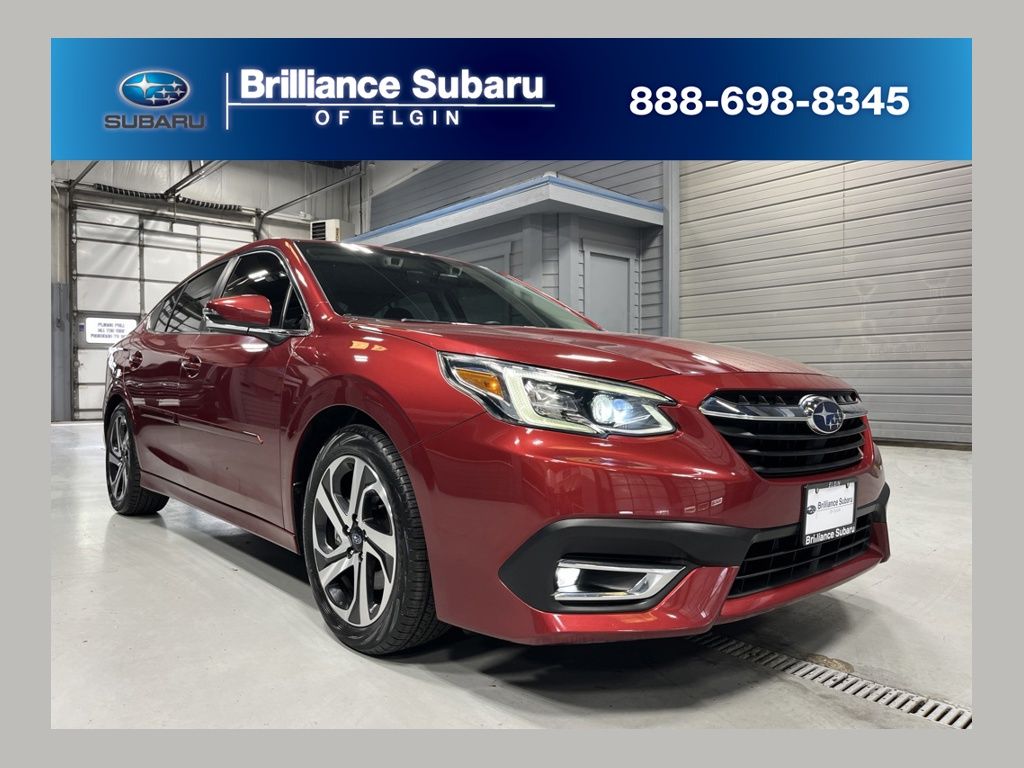 Crimson Red Pearl 2022 Subaru Legacy Sedan All-Wheel Drive Continuously Variable Transmission