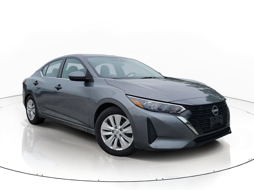 Gray (Gun Metallic) 2024 Nissan Sentra Sedan Front-Wheel Drive Continuously Variable Transmission