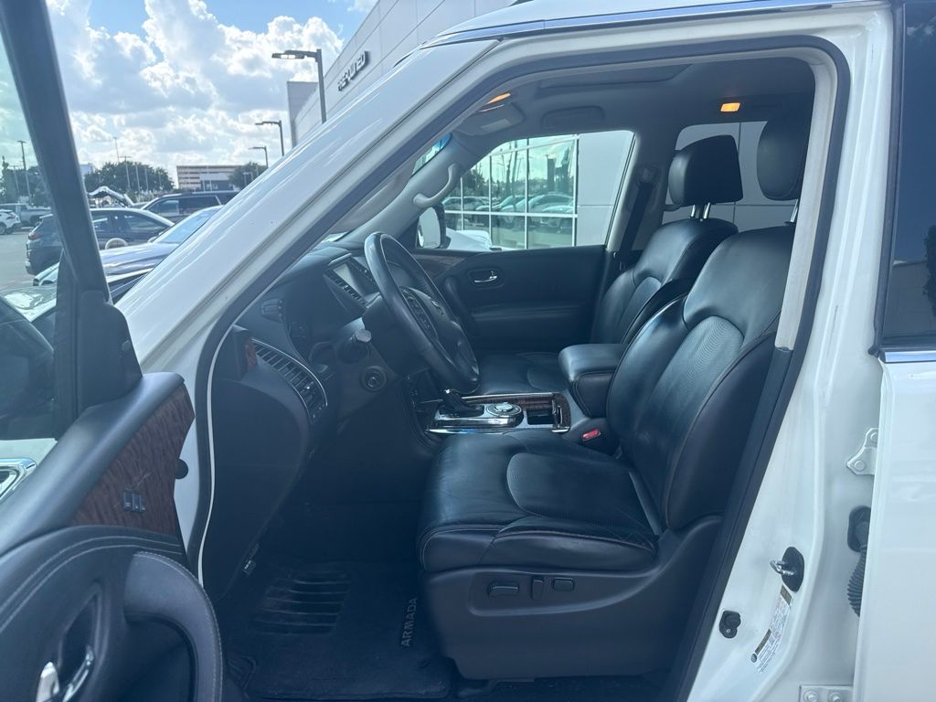 2017 Nissan Armada Platinum White at Emmons Autoplex