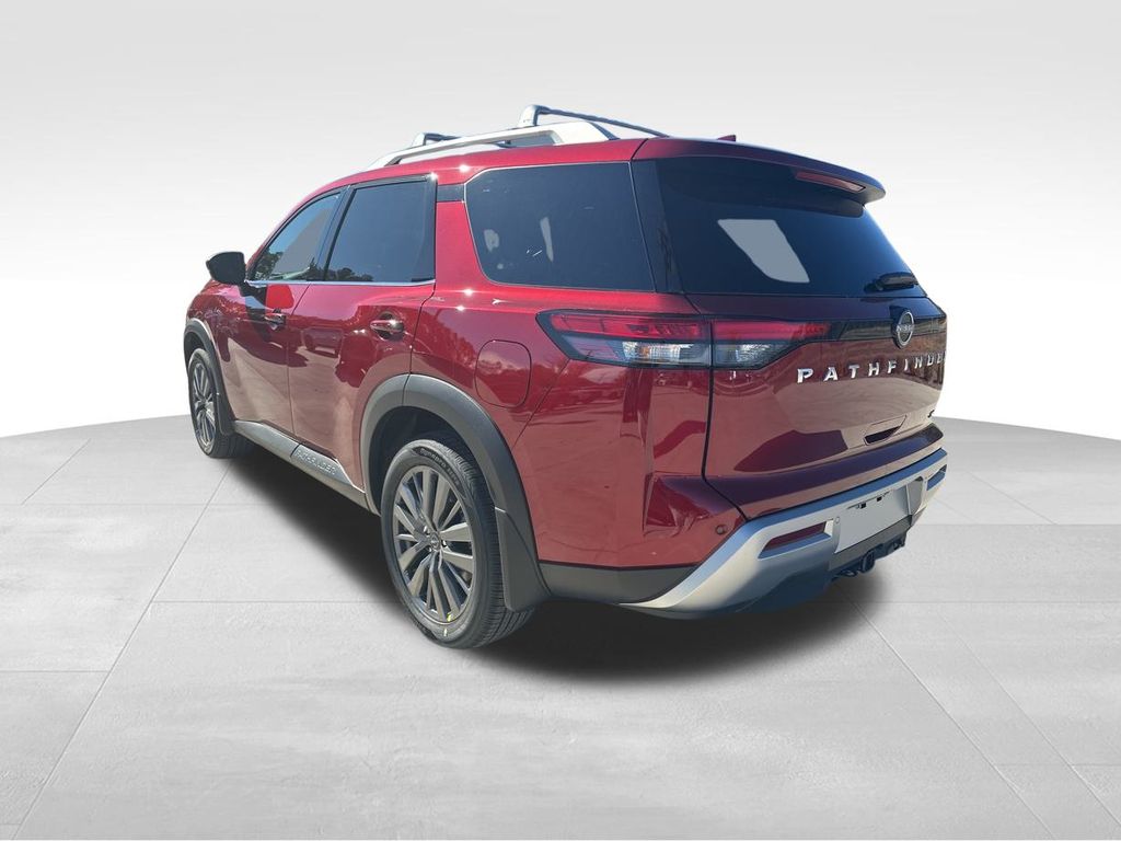 2025 Scarlet Ember Tintcoat Nissan Pathfinder SL FWD SUV