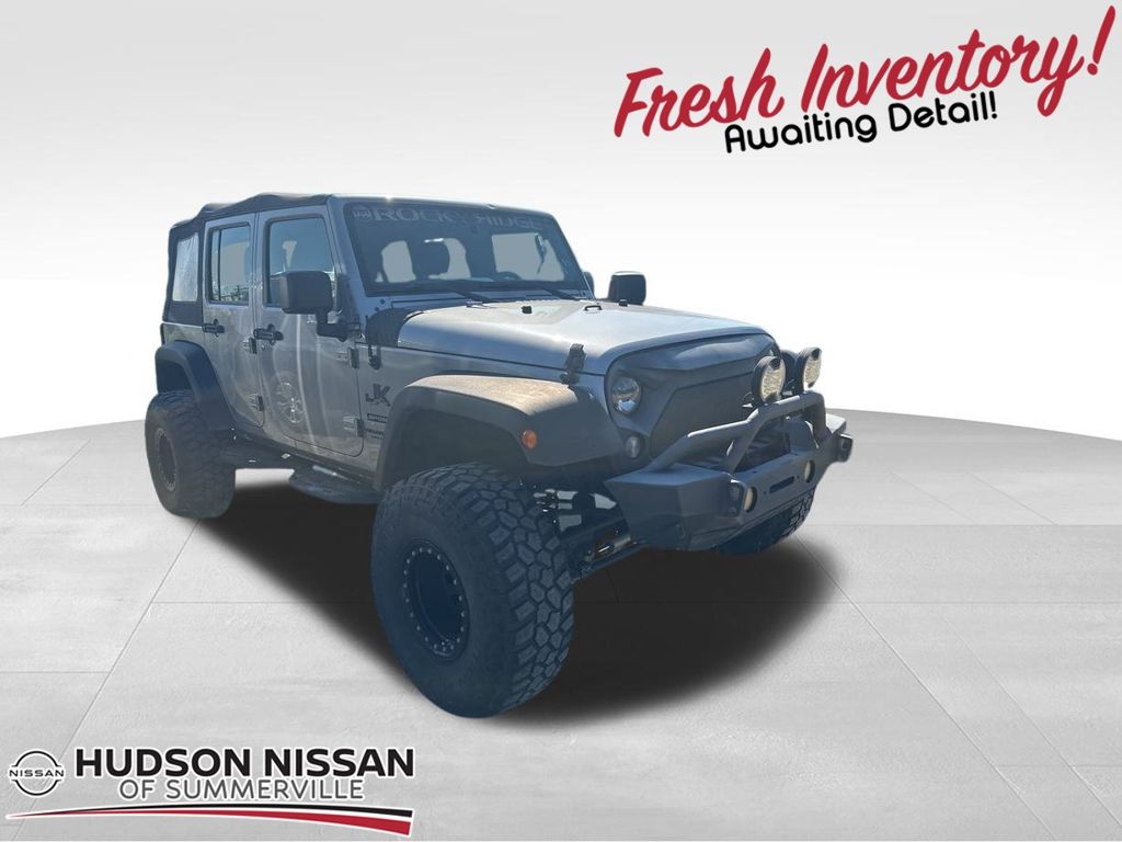 2016 Billet Silver Metallic Clearcoat Jeep Wrangler Unlimited Unlimited Sport 4X4 SUV