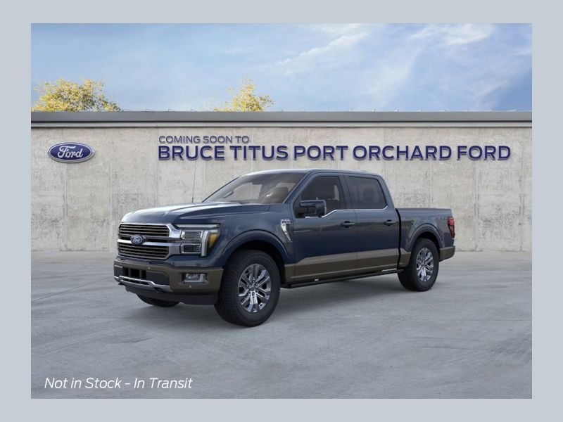 Antimatter Blue Metallic 2026 Ford F-150 Pickup Truck Four-Wheel Drive Automatic