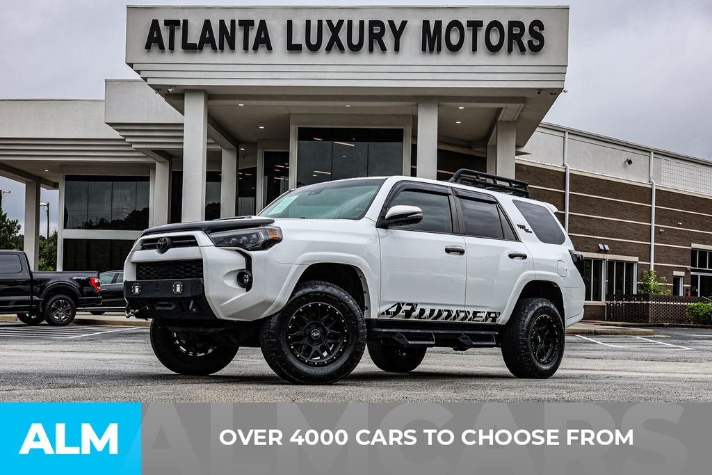 Used 2020 White Toyota TRD Off-Road Premium image 3
