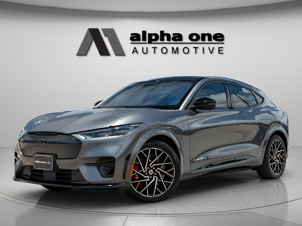 Carbonized Gray Metallic 2023 Ford Mustang Mach-E SUV / Crossover All-Wheel Drive Automatic