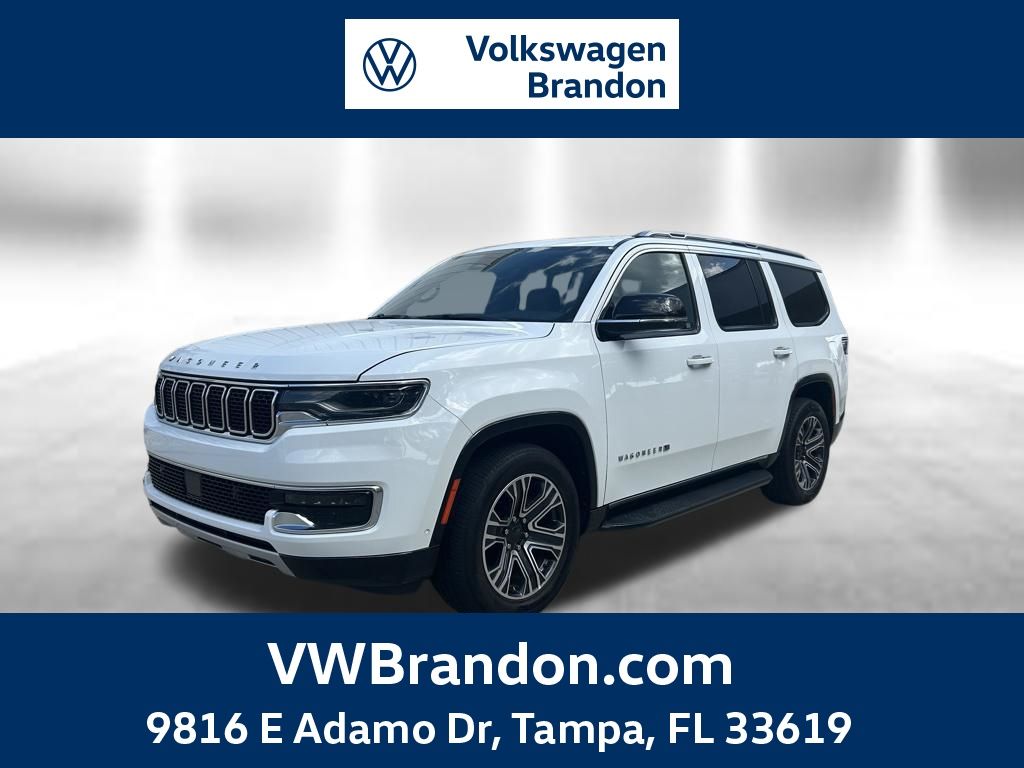 Bright White Clearcoat 2024 Jeep Wagoneer Series II 4WD SUV / Crossover Four-Wheel Drive 8-Speed Automatic