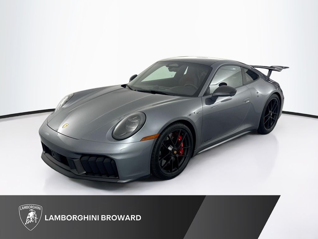 Gray (Slate Grey Neo) 2026 Porsche 911 Coupe All-Wheel Drive 8-Speed Automatic
