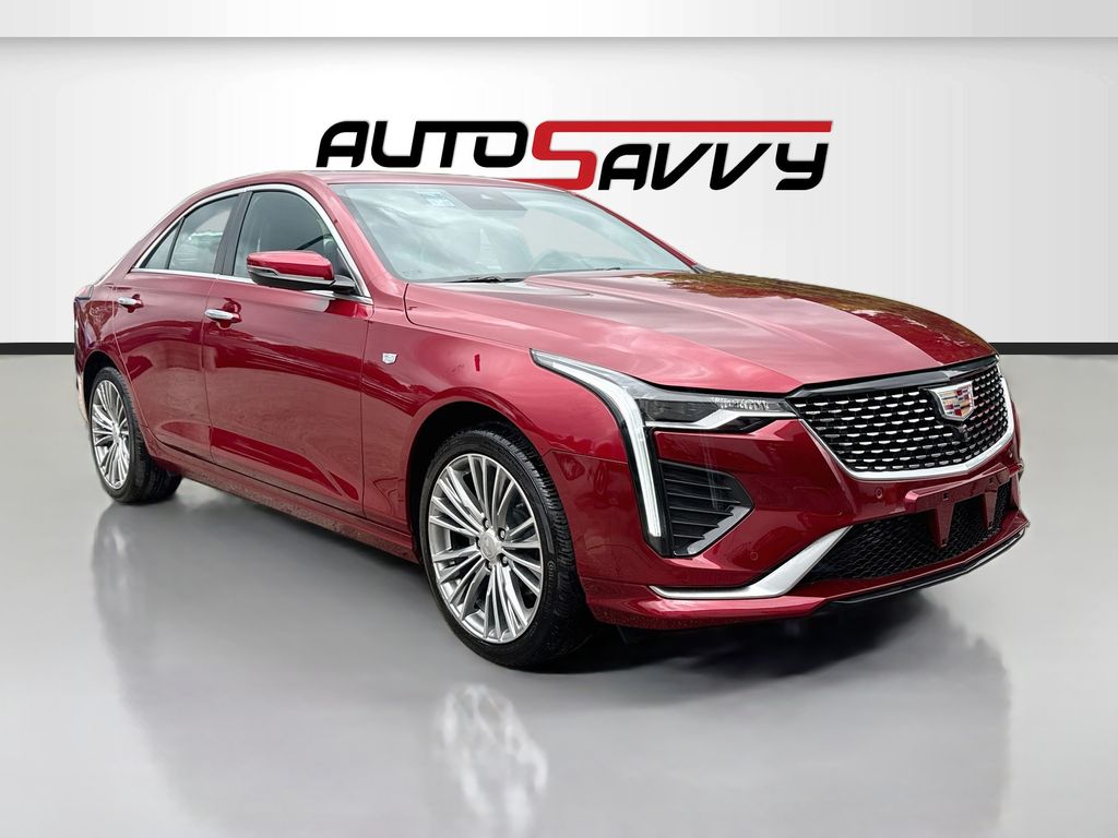 2024 Cadillac CT4 Premium Luxury Red at Cook Ford