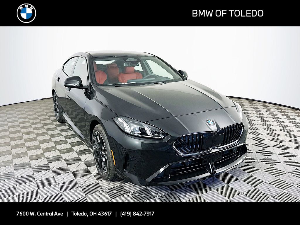 Black 2026 BMW 2 Series Sedan All-Wheel Drive 7-Speed Automatic