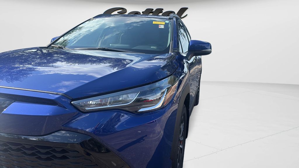 Certified Used 2024 Blue Toyota Hybrid SE image 22