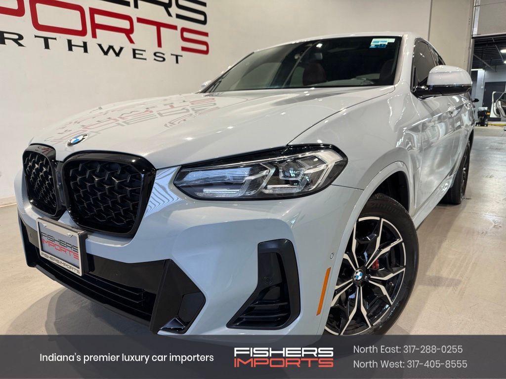 Gray 2022 BMW X4 SUV / Crossover All-Wheel Drive 8-Speed Automatic