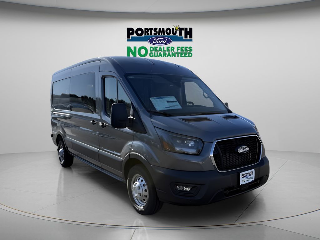 Carbonized Gray Metallic 2026 Ford Transit Cargo 150 Medium Roof LB AWD Van All-Wheel Drive