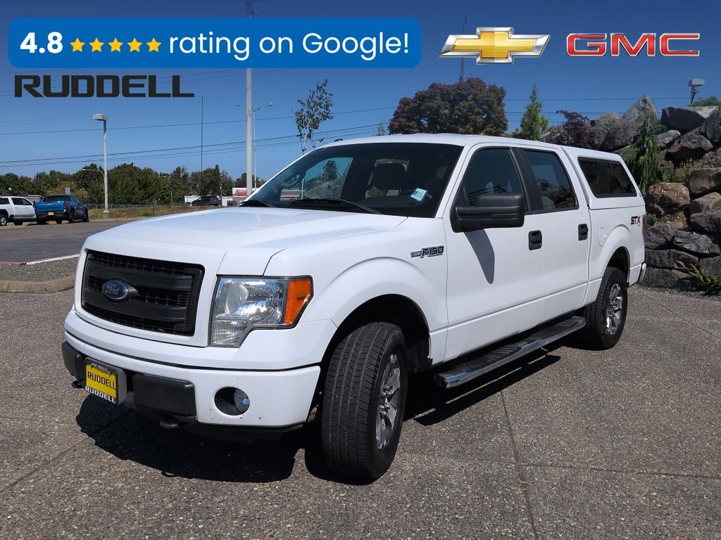 Oxford White 2014 Ford F-150 Pickup Truck Four-Wheel Drive 6-Speed Automatic