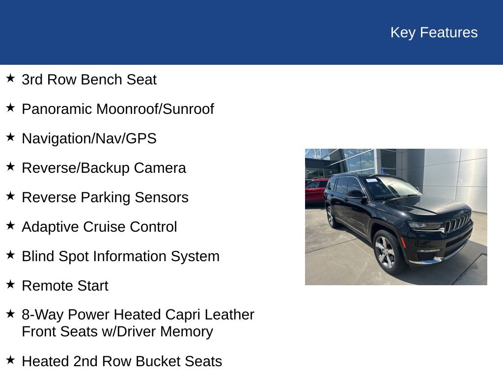 2021 Jeep Grand Cherokee L Limited 4x4