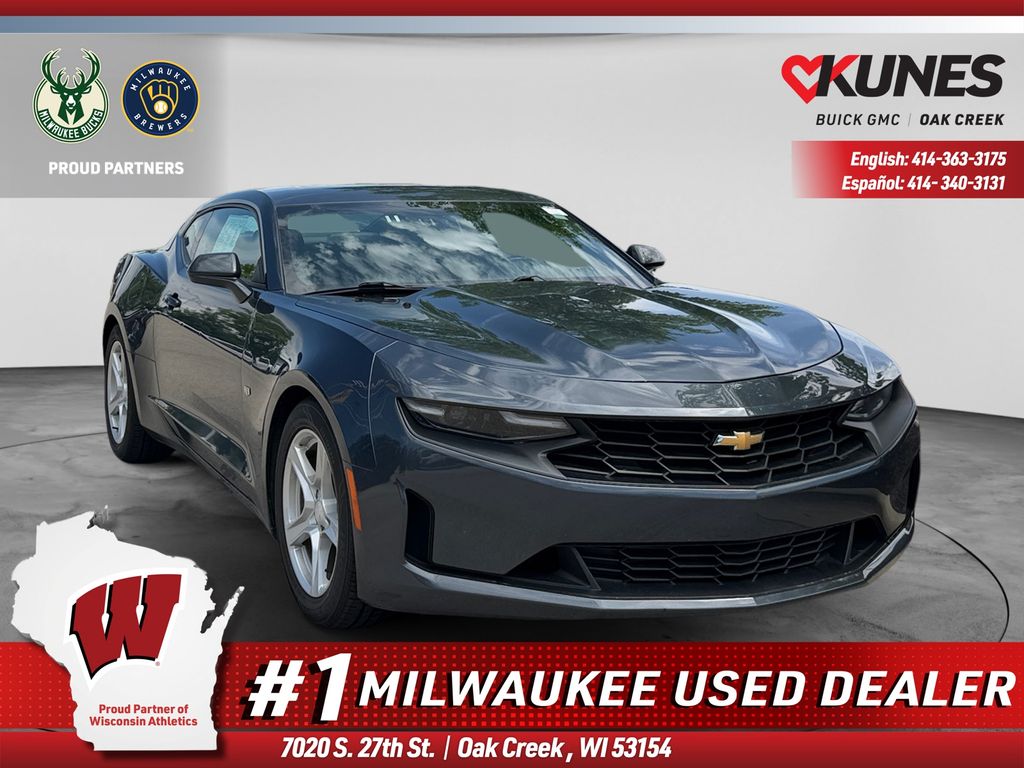 Shadow Gray Metallic 2023 Chevrolet Camaro Coupe Rear-Wheel Drive 8-Speed Automatic