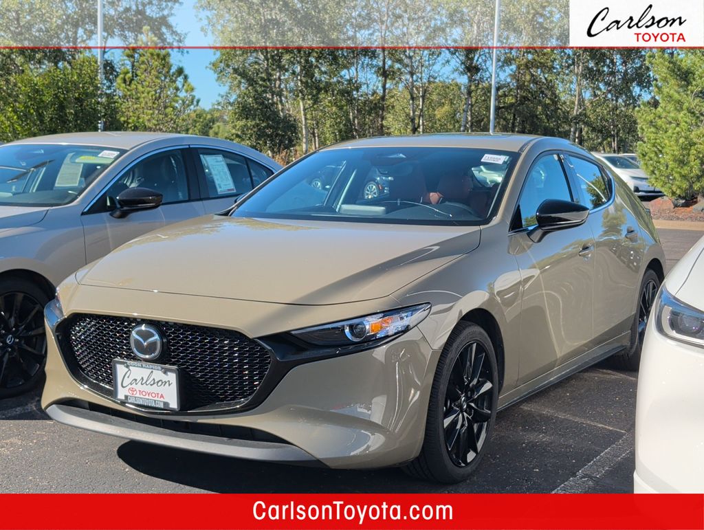 Zircon Sand Metallic 2025 Mazda MAZDA3 Hatchback All-Wheel Drive 6-Speed Automatic