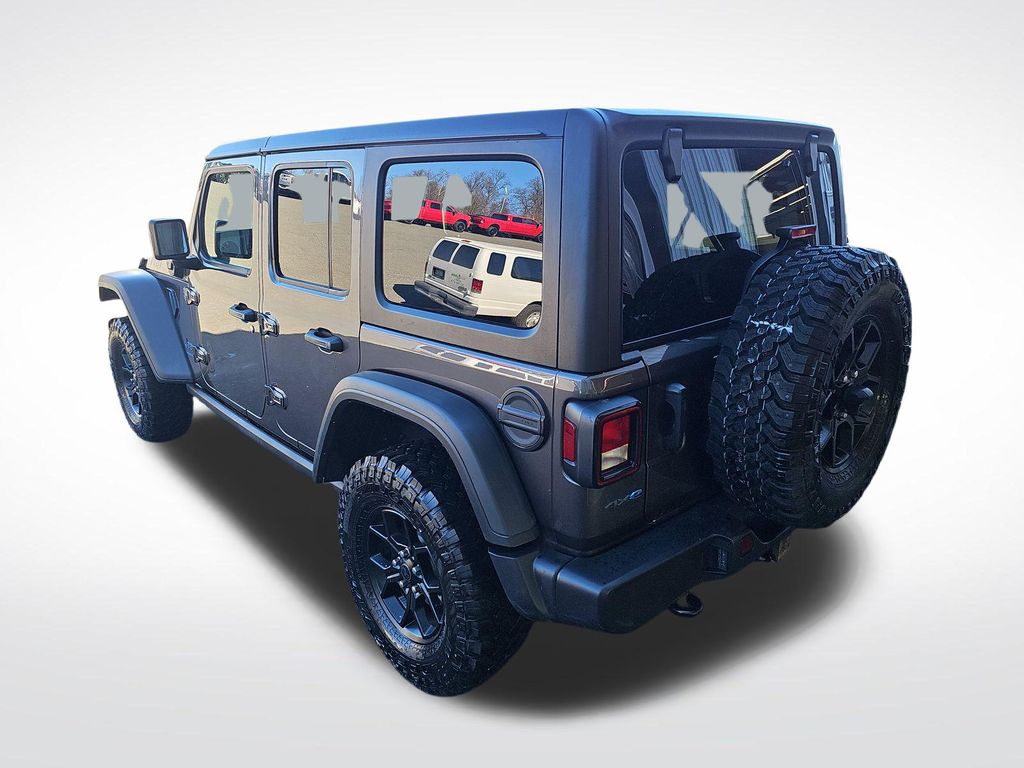 2025 Granite Crystal Metallic Clearcoat Jeep Wrangler Willys 4xe 4X4 SUV