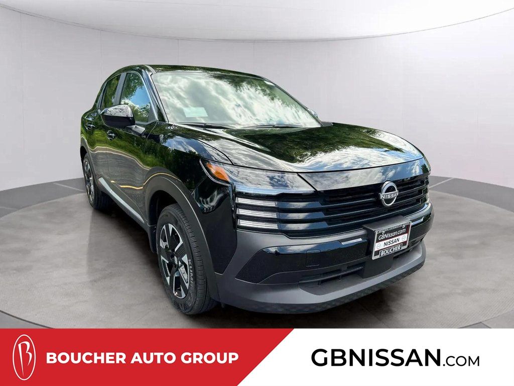 Super Black 2025 Nissan Kicks SUV / Crossover All-Wheel Drive Continuously Variable Transmission