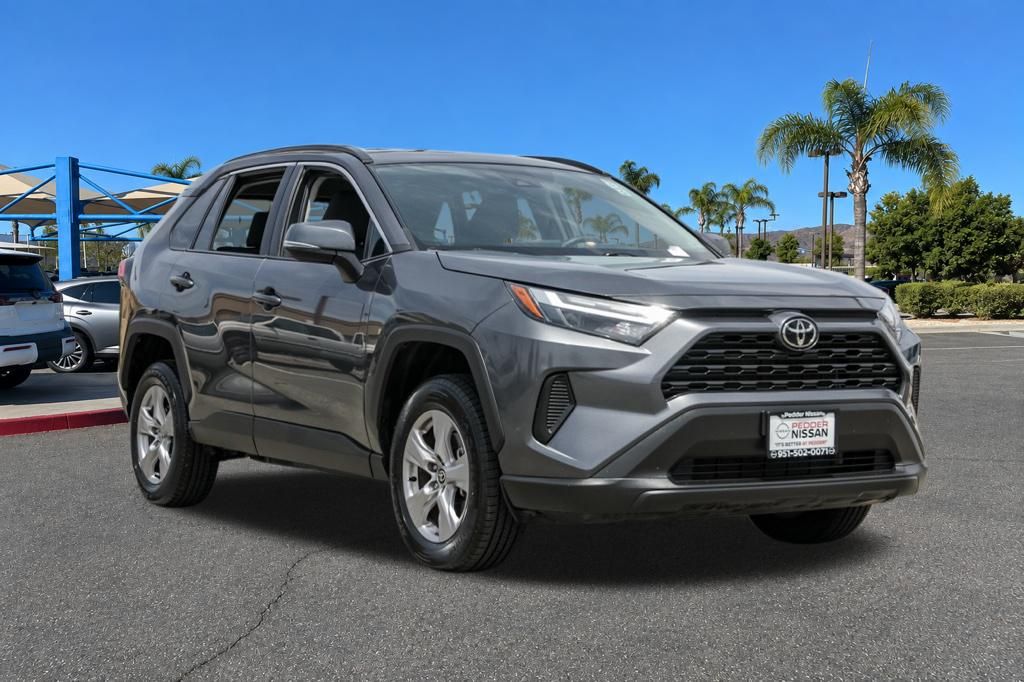 Magnetic Gray Metallic 2025 Toyota RAV4 SUV / Crossover Front-Wheel Drive 8-Speed Automatic