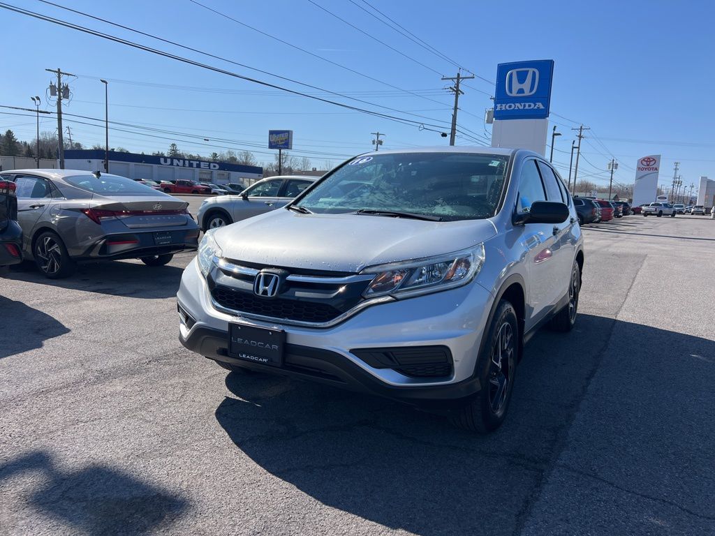 Alabaster Silver Metallic 2016 Honda CR-V SE AWD SUV / Crossover All-Wheel Drive Continuously Variable Transmission
