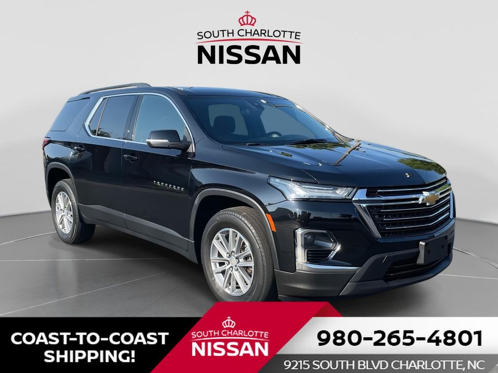 Black 2023 Chevrolet Traverse SUV / Crossover Front-Wheel Drive 9-Speed Automatic