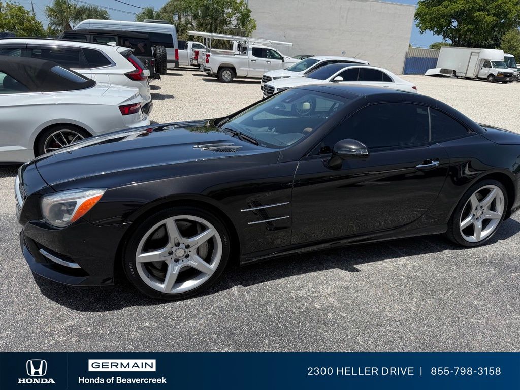 Black 2013 Mercedes-Benz SL-Class Convertible Rear-Wheel Drive 7-Speed Automatic