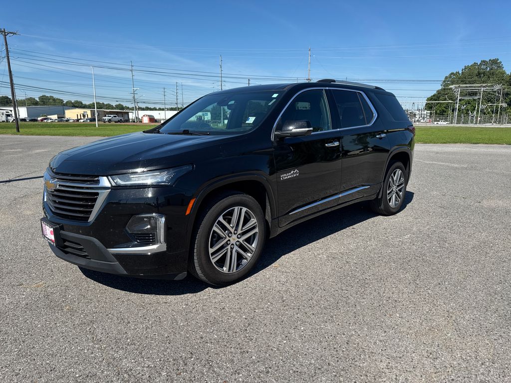 Mosaic Black Metallic 2023 Chevrolet Traverse High Country AWD SUV / Crossover Four-Wheel Drive 9-Speed Automatic