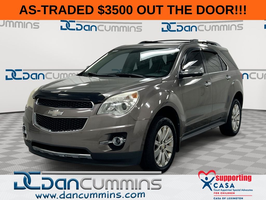 Gray (Mocha Steel Metallic) 2010 Chevrolet Equinox SUV / Crossover All-Wheel Drive 6-Speed Automatic Overdrive