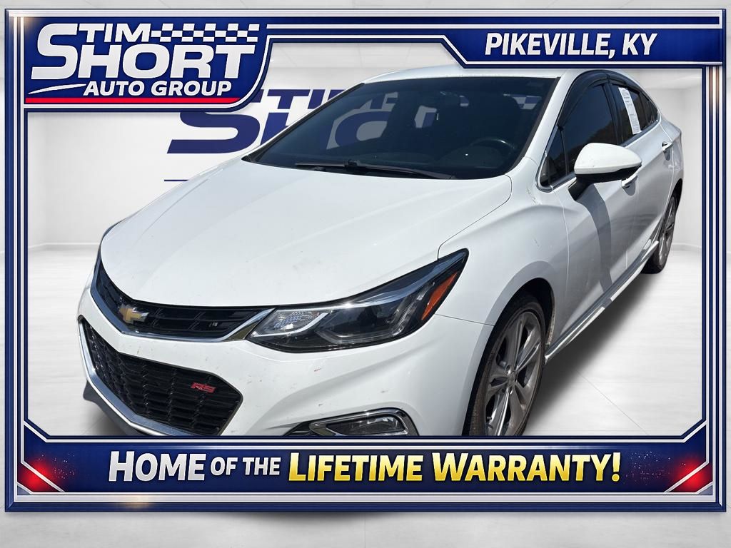 Summit White 2017 Chevrolet Cruze Premier Sedan FWD Sedan Front-Wheel Drive 6-Speed Automatic