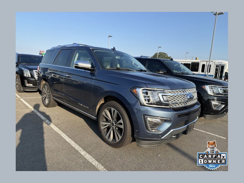Blue Metallic 2020 Ford Expedition SUV / Crossover Four-Wheel Drive Automatic
