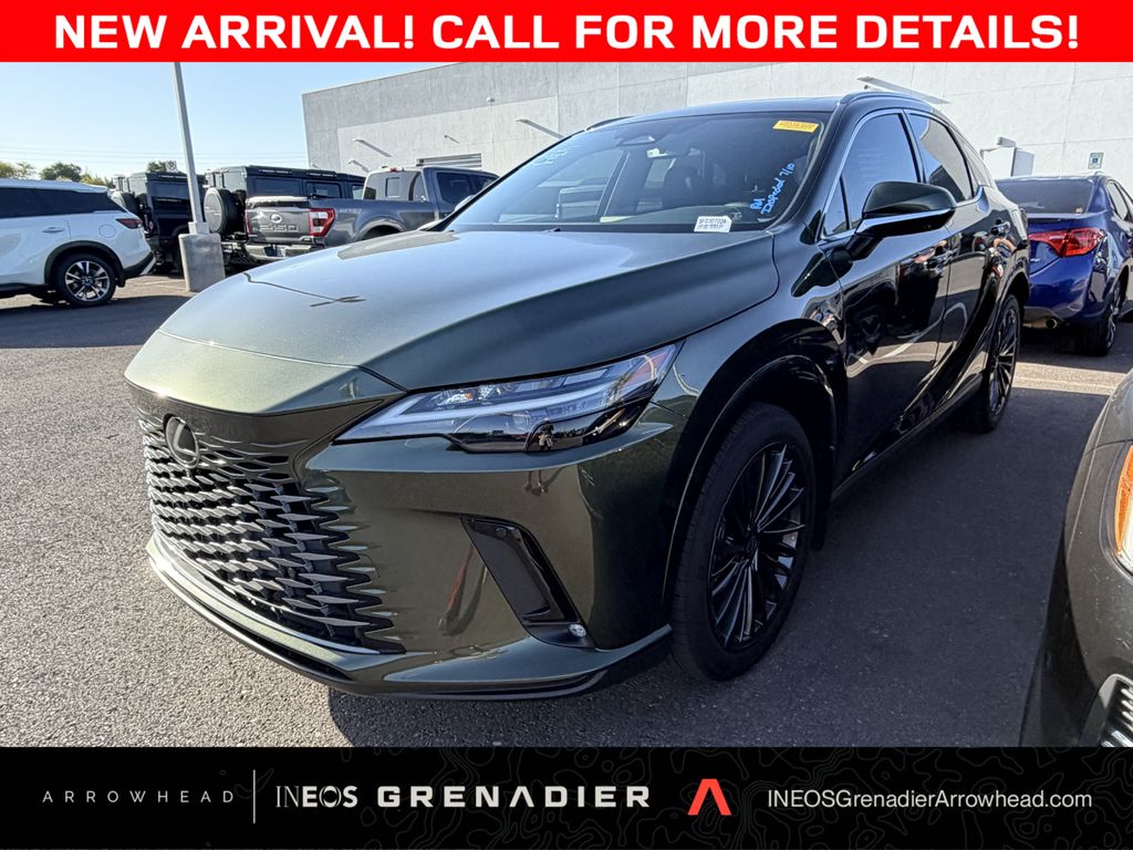 Green Pearl 2026 Lexus RX Hybrid SUV / Crossover All-Wheel Drive Continuously Variable Transmission