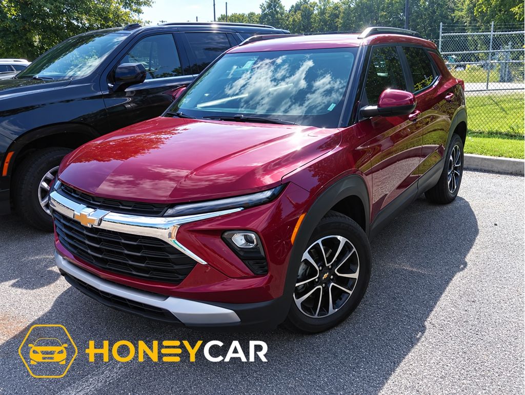 Red (Crimson Metallic) 2025 Chevrolet Trailblazer SUV / Crossover Four-Wheel Drive 9-Speed Automatic
