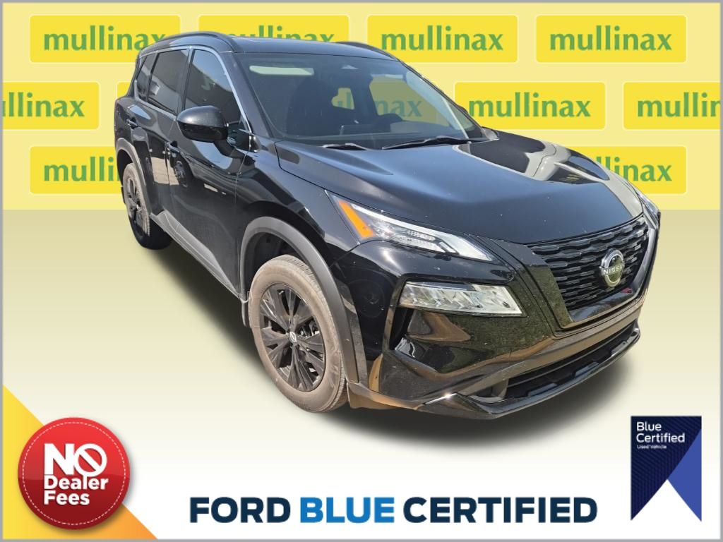 Super Black 2023 Nissan Rogue SUV / Crossover Front-Wheel Drive Continuously Variable Transmission