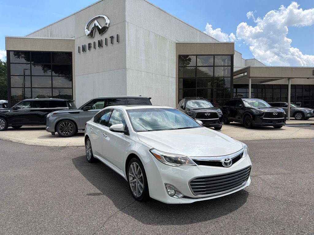 White (Blizzard Pearl) 2014 Toyota Avalon XLE Touring Sedan Front-Wheel Drive 6-Speed Automatic