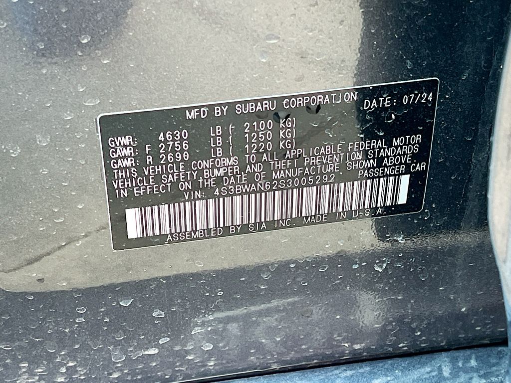 Used 2025 Gray Subaru Limited image 33