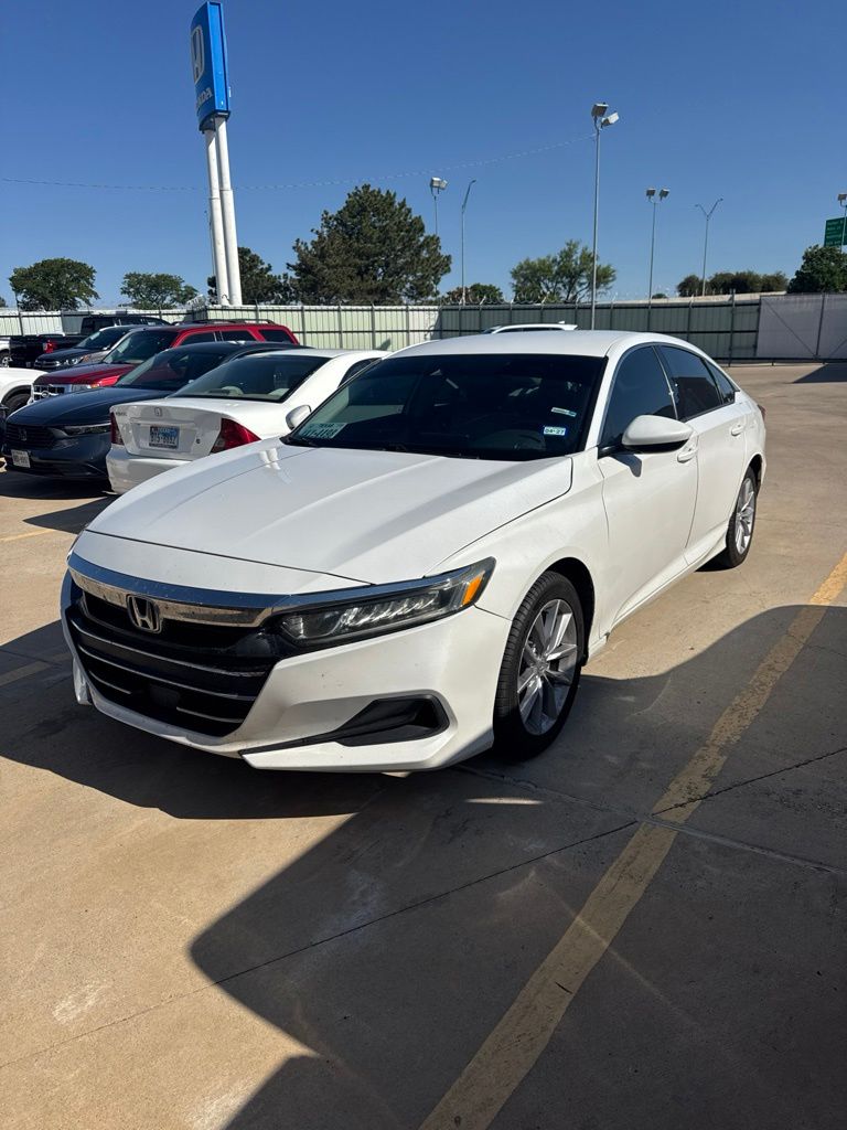 2021 Honda Accord LX FWD Sedan Front-Wheel Drive Continuously Variable Transmission