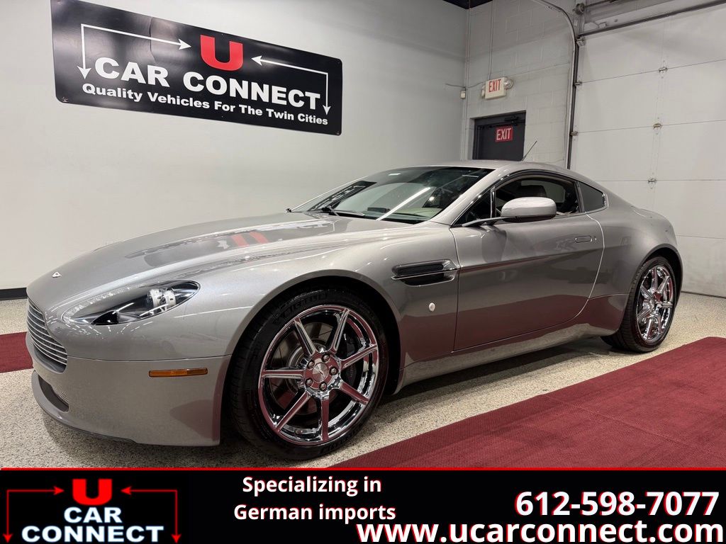 Gray 2007 Aston Martin V8 Vantage Coupe Rear-Wheel Drive 6-Speed Manual