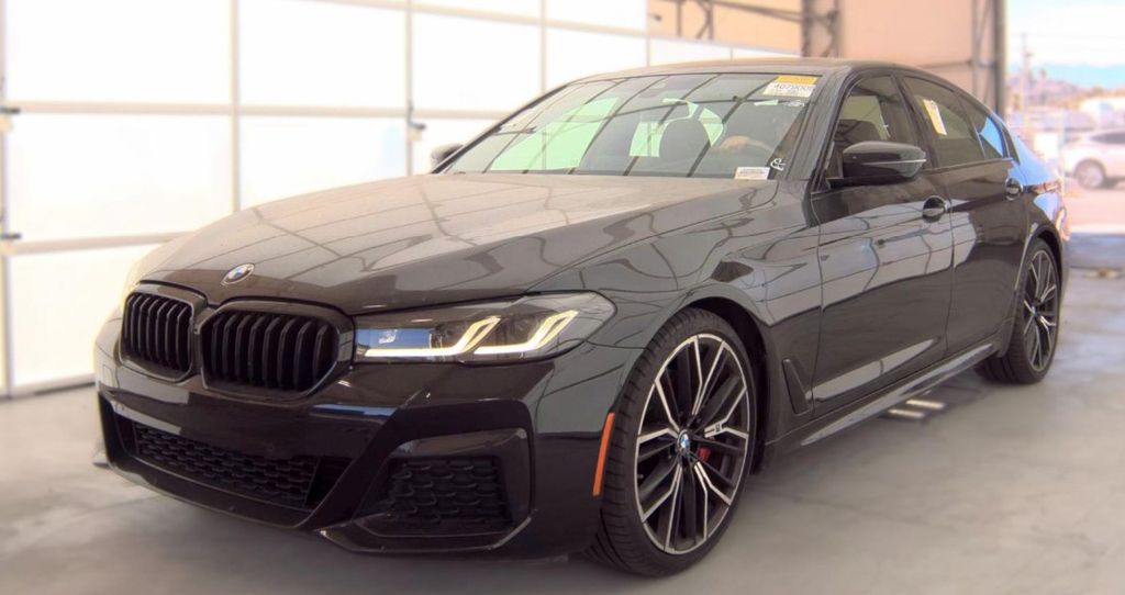 Black Sapphire Metallic 2023 BMW 5 Series Sedan Rear-Wheel Drive 8-Speed Automatic