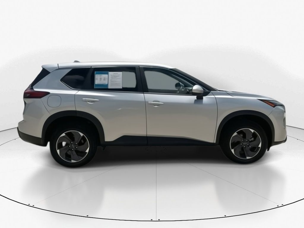 2024 Brilliant Silver Metallic Nissan Rogue SV FWD SUV