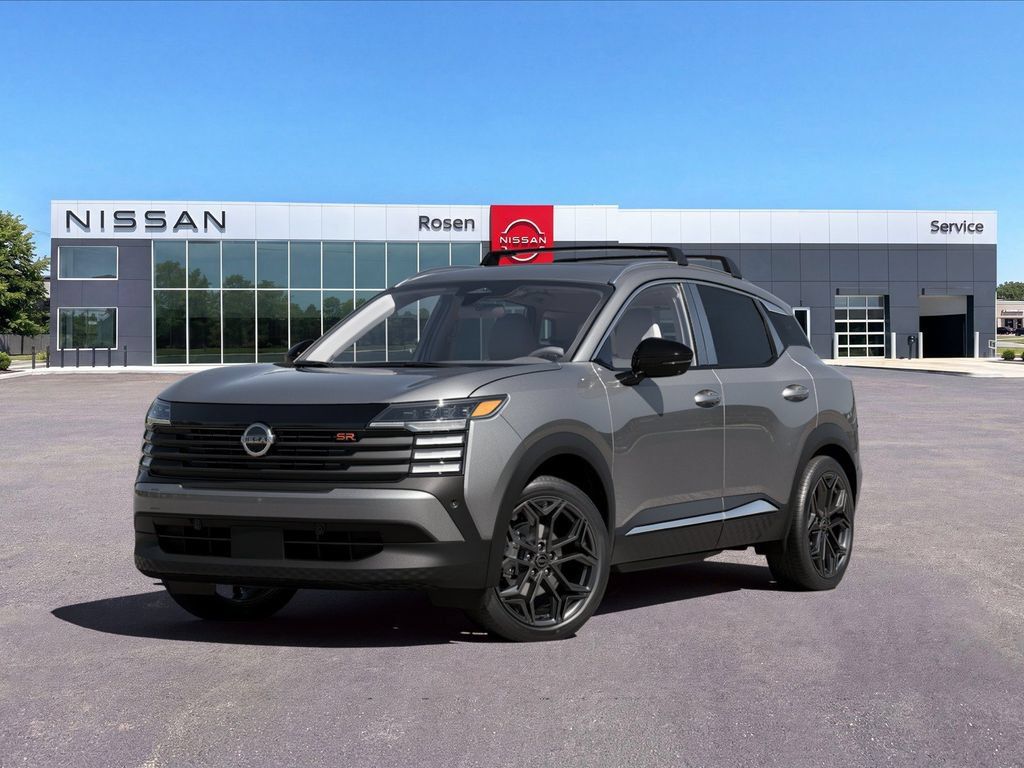 Gray (Gun Metallic) 2026 Nissan Kicks SUV / Crossover All-Wheel Drive Continuously Variable Transmission