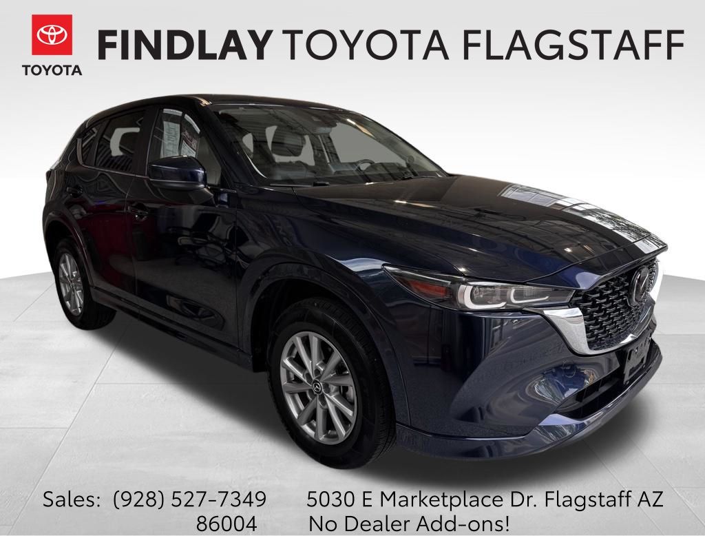 Deep Crystal Blue Mica 2025 Mazda CX-5 SUV / Crossover All-Wheel Drive 6-Speed Automatic